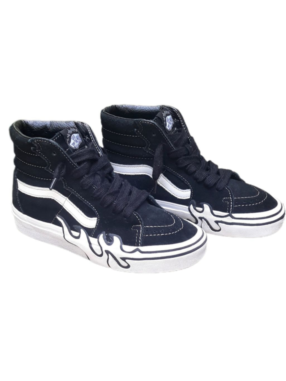 Vans SK8-Hi Flame 'Flame
Black' skate shoes BMX women's size 6